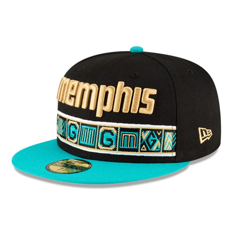 Gorras New Era 59fifty Negros - Memphis Grizzlies NBA City Edition 26937QBFI